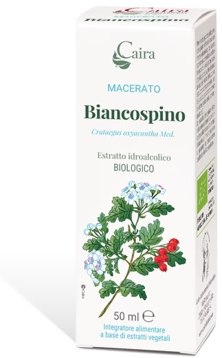 CAIRA BIANCOSPINO MACERATO IDROALCOLICO BIO GOCCE 50 ML - Farmacia Mastrangelo 