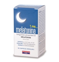 MELATONINA 1 MG 90 COMPRESSE OROSOLUBILI - Farmacia Mastrangelo 