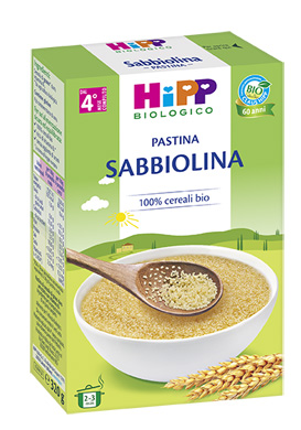 HIPP BIO PASTINA SABBIOLINA 320 G - Farmacia Mastrangelo 