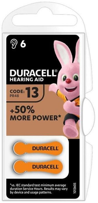 DURACELL EASY TAB 13 ARANCIO BATTERIA PER APPARECCHIO ACUSTICO - Farmacia Mastrangelo 