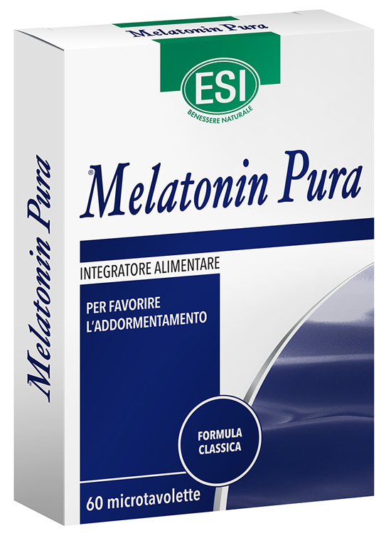 ESI MELATONIN PURA 60 MICROTAVOLETTE - Farmacia Mastrangelo 