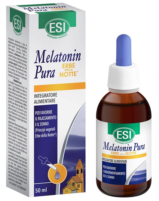 ESI MELATONIN PURA GOCCE ERBE NOTTE 50 ML - Farmacia Mastrangelo 