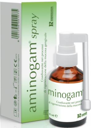 SPRAY AMINOGAM 15 ML - Farmacia Mastrangelo 