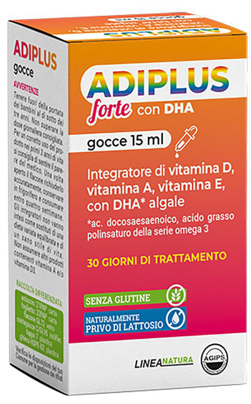 ADIPLUS FORTE CON DHA GOCCE FLACONCINO 15 ML - Farmacia Mastrangelo 