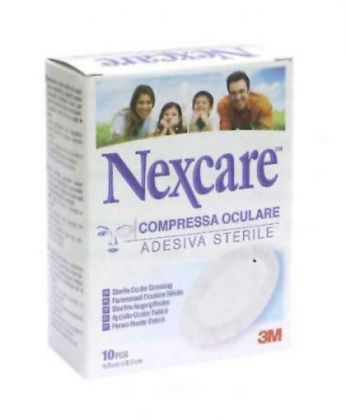 COMPRESSA OCULARE NEXCARE 10 PEZZI - Farmacia Mastrangelo 
