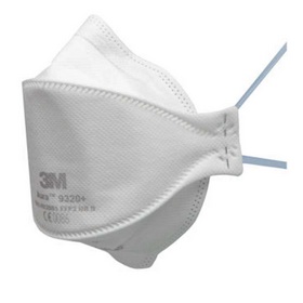 RESPIRATORE PER POLVERI SERIE AURA 9300+ CLASSE FFP2 SENZA VALVOLA DI ESALAZIONE VALORE LIMITE DI SOGLIA TLV 12 - Farmacia Mastrangelo 