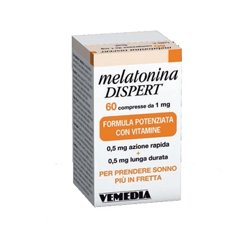 MELATONINA DISPERT 1MG DI MELATONINA 60 COMPRESSE - Farmacia Mastrangelo 