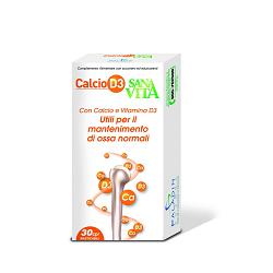 SANAVITA CALCIO VITD3 30 COMPRESSE - Farmacia Mastrangelo 