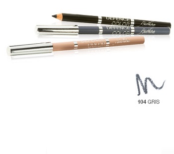 DEFENCE COLOR BIONIKE MATITA OCCHI KOHL & KAJAL 104 GRIS - Farmacia Mastrangelo 