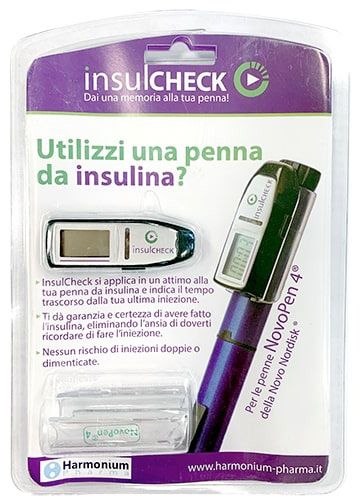 INSULCHECK NOVOPEN 4 TIMER PENNA INSULINA - Farmacia Mastrangelo 