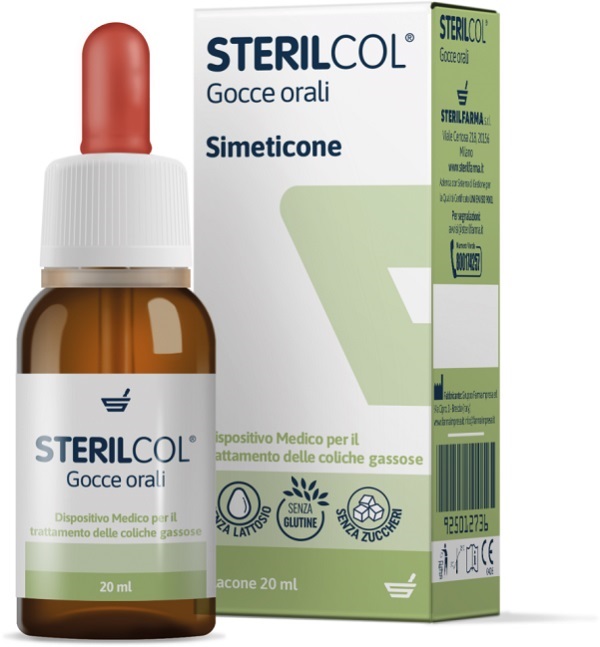 STERILCOL GOCCE ORALI SOSPENSIONE GASTROFUNZIONALE FLACONCINO 20 ML - Farmacia Mastrangelo 