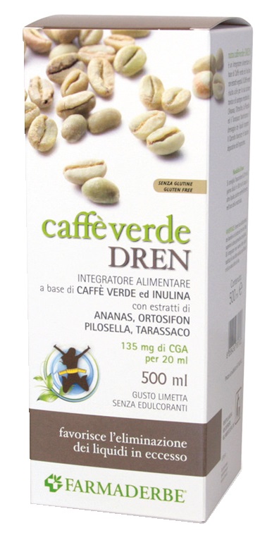 CAFFE' VERDE DREN 500 ML - Farmacia Mastrangelo 