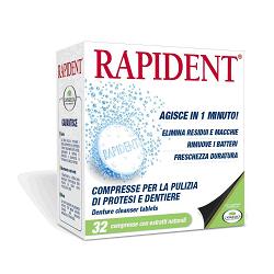 RAPIDENT COMPRESSE 32 PEZZI - Farmacia Mastrangelo 