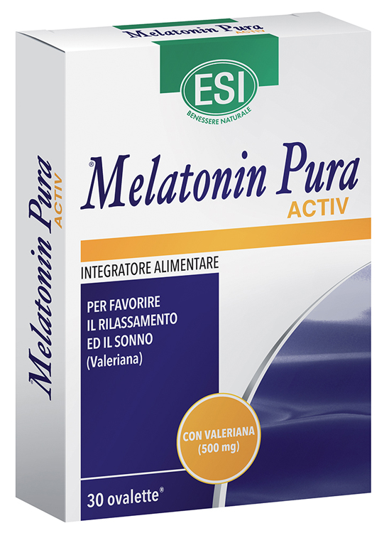 ESI MELATONIN PURA ACTIV 30 OVALETTE - Farmacia Mastrangelo 