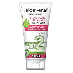 ALOEVERA2 CREMA D'ALOE UNIVERSALE VISO MANI E CORPO 75 ML - Farmacia Mastrangelo 