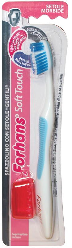 FORHANS SPAZZOLINO SOFT TOUCH 1 PEZZO - Farmacia Mastrangelo 