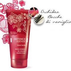 DEFENCE XSENSE DOCCIA SCHIUMA 3 VELVET VANILLA 200 ML - Farmacia Mastrangelo 