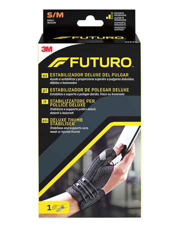 STABILIZZATORE PER POLLICE FUTURO NERO SMALL/MEDIUM 1 PEZZO - Farmacia Mastrangelo 