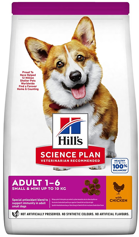 SCIENCE PLAN CANINE ADULT SMALL&MINI CHICKEN 1,5 KG - Farmacia Mastrangelo 