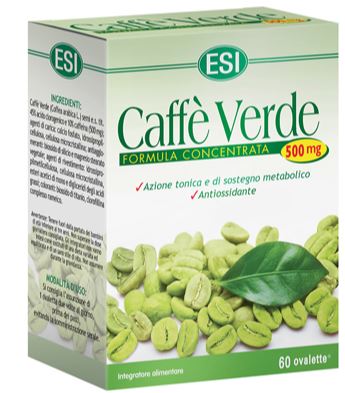 ESI CAFFE VERDE 500MG 60 OVALETTE - Farmacia Mastrangelo 