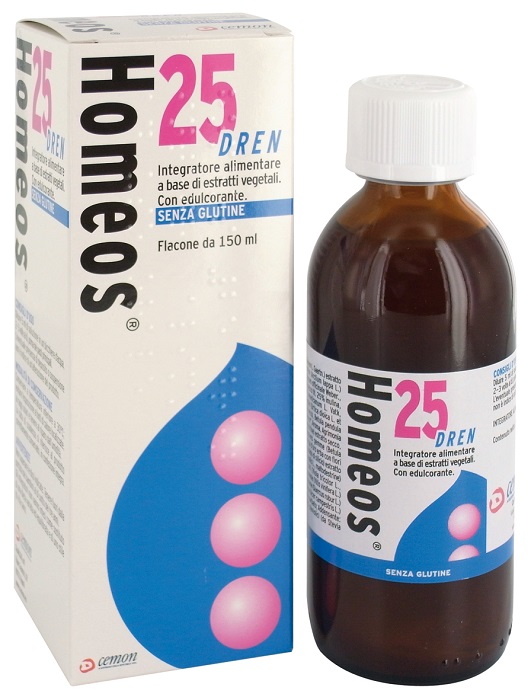 HOMEOS 25 DREN 150ML - Farmacia Mastrangelo 