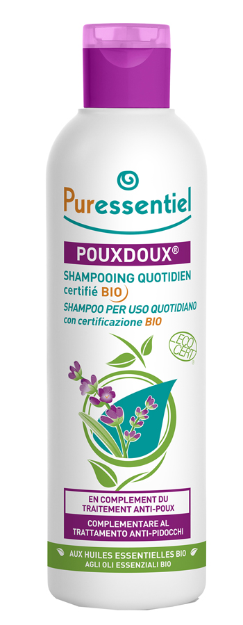 PURESSENTIEL SHAMPOO POUXDOUX ANTI-PIDOCCHI 200 ML - Farmacia Mastrangelo 