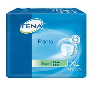 PANNOLONE PULL-UP TENA PANTS SUPER TAGLIA EXTRA LARGE 12 PEZZI - Farmacia Mastrangelo 