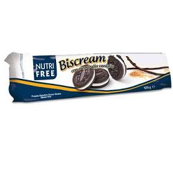 NUTRIFREE BISCREAM CON CREMA ALLA VANIGLIA 125 G - Farmacia Mastrangelo 