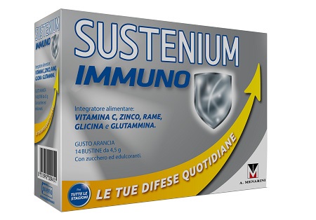 SUSTENIUM IMMUNO ENERGY 14 BUSTINE DA 4,5 G - Farmacia Mastrangelo 