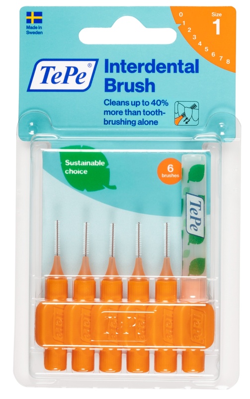 TEPE SCOVOLINO ARANCIONE 0,45 MM 6 PEZZI - Farmacia Mastrangelo 