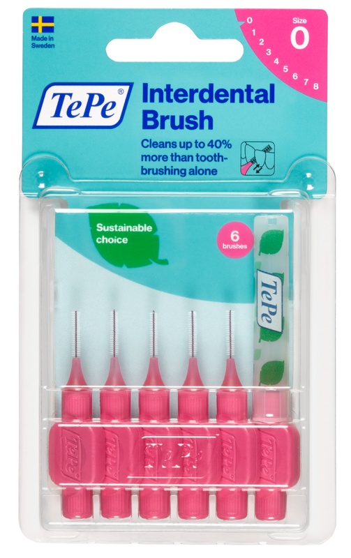 TEPE SCOVOLINO ROSA 0,4MM 6 PEZZI - Farmacia Mastrangelo 
