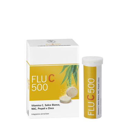 LFP FLU C 500 20 COMPRESSE EFFERVESCENTI - Farmacia Mastrangelo 