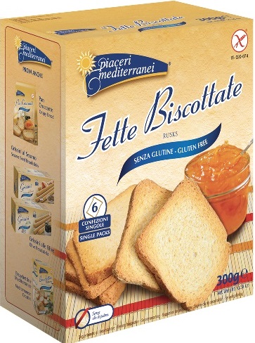 PIACERI MEDITERRANEI BONTA' DEL MATTINO FETTE BISCOTTATE 300 G - Farmacia Mastrangelo 