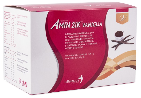 AMIN 21K VANIGLIA 327,81 G - Farmacia Mastrangelo 