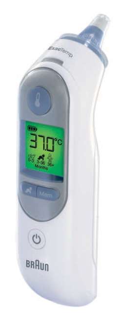 TERMOMETRO AURICOLARE BRAUN THERMOSCAN 7 - Farmacia Mastrangelo 