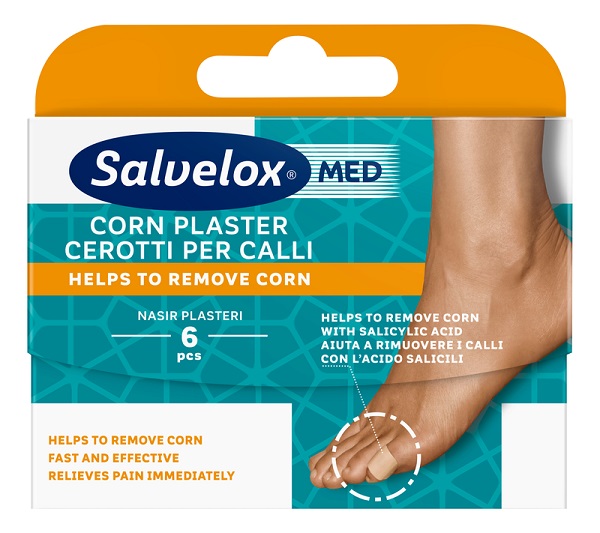 CEROTTO CALLI SALVELOX MED CORN PLASTER 6 PEZZI - Farmacia Mastrangelo 