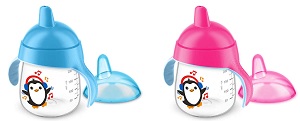 AVENT TAZZA CON BECCUCCIO DECORATA ROSA 260 ML - Farmacia Mastrangelo 