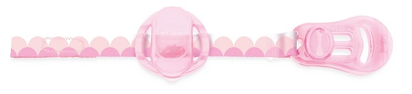 CHICCO CLIP SALVASUCCHIETTO ROSA 1 PEZZO - Farmacia Mastrangelo 
