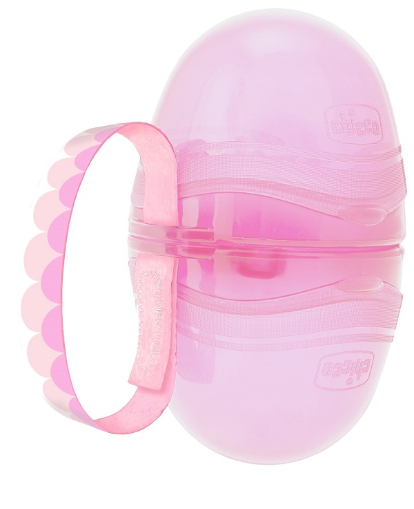 CHICCO PORTASUCCHIETTO DOPPIO ROSA 1 PEZZO - Farmacia Mastrangelo 