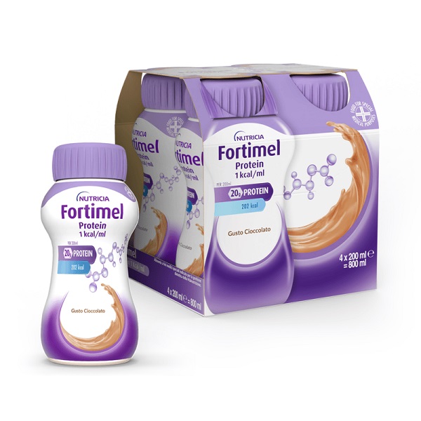 FORTIMEL CIOCCOLATO 4 X 200 ML - Farmacia Mastrangelo 