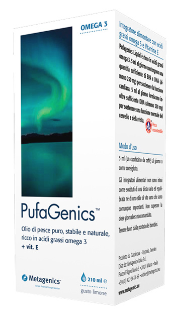 PUFAGENICS LIQUID LIMONE 210 ML - Farmacia Mastrangelo 