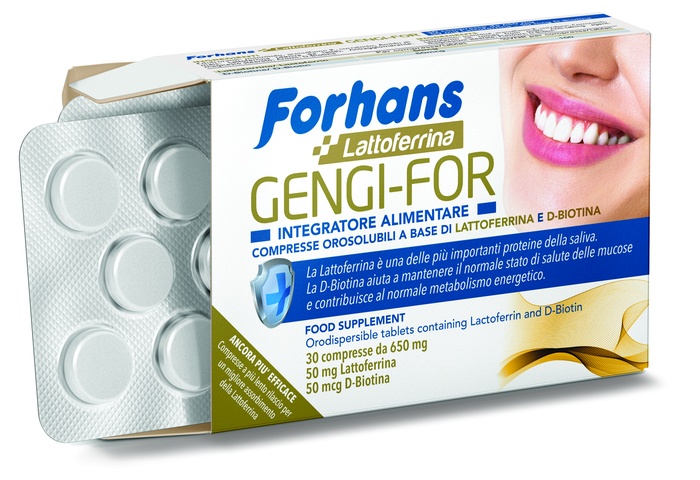 FORHANS GENGI FOR 30 COMPRESSE 19,50 G - Farmacia Mastrangelo 