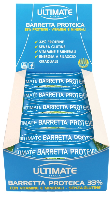 ULTIMATE BARRETTA PROTEICA YOGURT/MELA 24 PEZZI - Farmacia Mastrangelo 