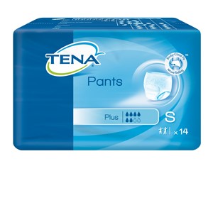 PANNOLONE A MUTANDINA TENA PANTS PLUS TAGLIA SMALL 14 PEZZI - Farmacia Mastrangelo 