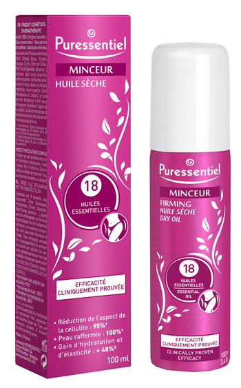 PURESSENTIEL SNELLENTE OLIO SECCO ANTICELLULITE AI 18 OLI ESSENZIALI 100 ML - Farmacia Mastrangelo 