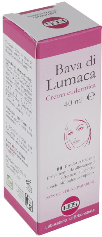BAVA DI LUMACA CREMA EUDERMICA 40 ML - Farmacia Mastrangelo 