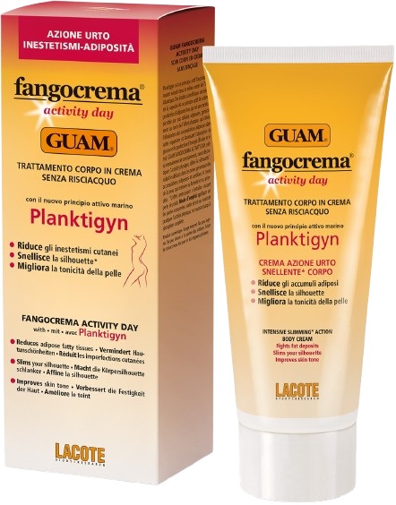 GUAM FANGOCREMA ACTIVITY DAY TRATTAMENTO CORPO CON PRINCIPIO ATTIVO PLANKTIGYN 200 ML - Farmacia Mastrangelo 