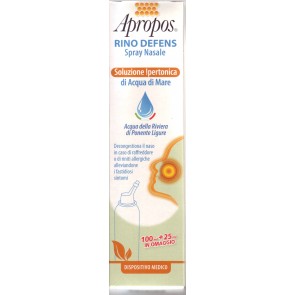 APROPOS RINO DEFENS SOLUZIONE IPERTONICA 125 ML - Farmacia Mastrangelo 
