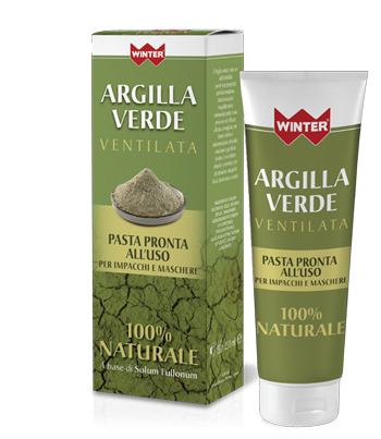 WINTER ARGILLA VERDE VENTILATA PRONTA ALL'USO 250 ML - Farmacia Mastrangelo 
