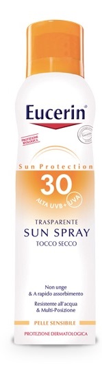 EUCERIN SUN SPRAY TOCCO SECCO SPF30 200 ML - Farmacia Mastrangelo 